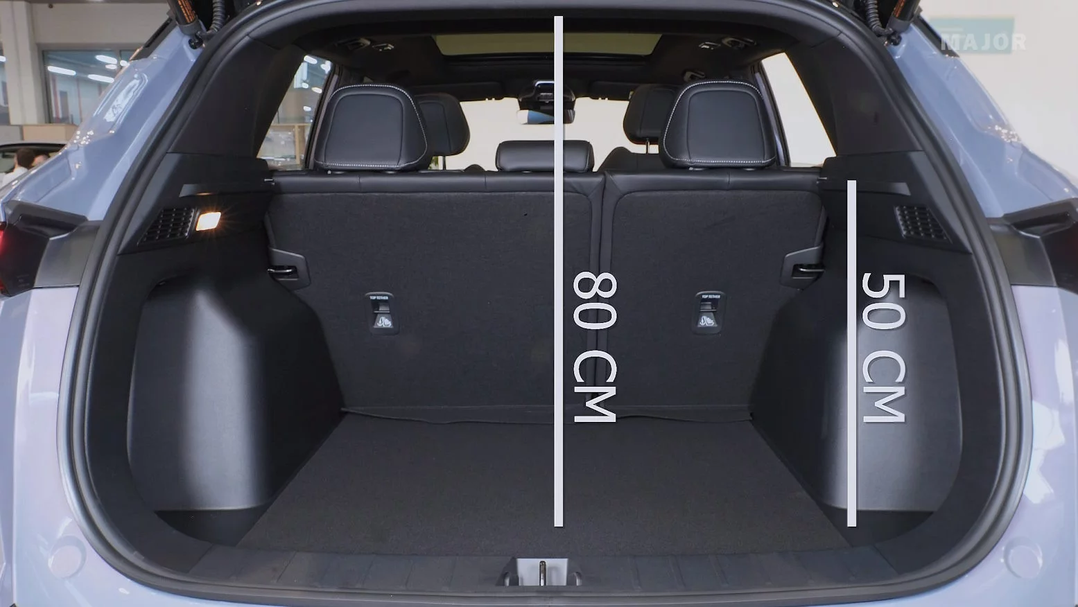 Размеры багажника Geely Coolray 3.webp